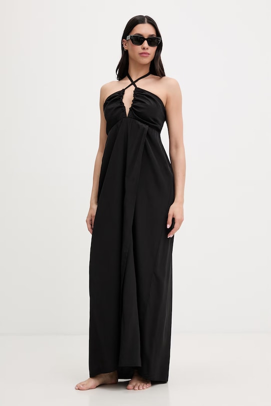 Liu Jo sukienka plażowa damska VA6110.T2920 czarny SS26