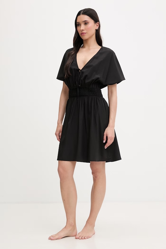 Liu Jo sukienka plażowa damska VA6113.T2920 czarny SS26