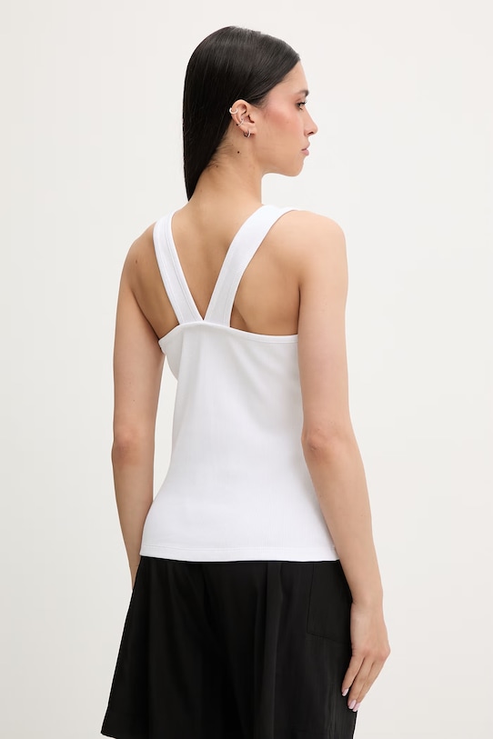 Oblečenie Liu Jo plážový top dámsky VA6122.J4822 biela