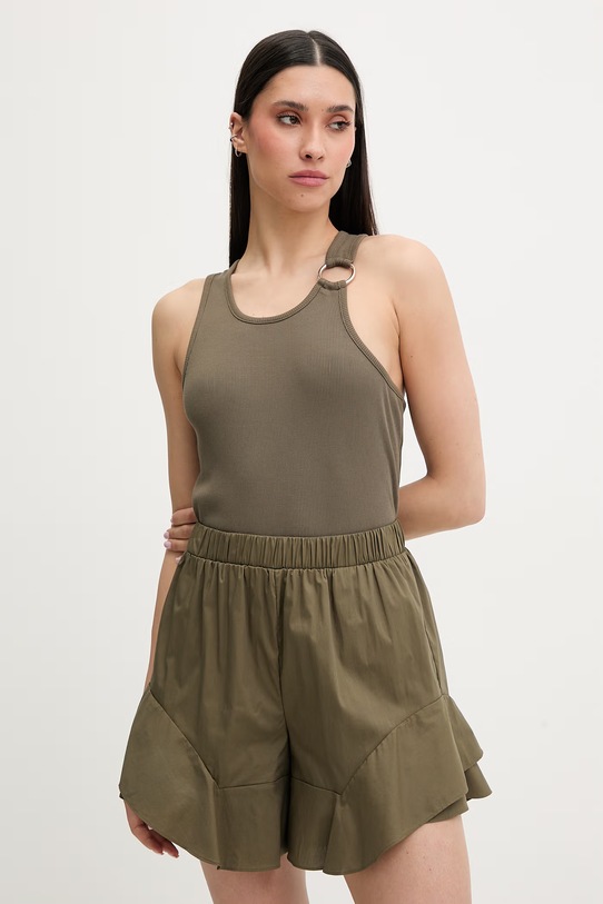 Liu Jo top plażowy damski zielony VA6122.J4822