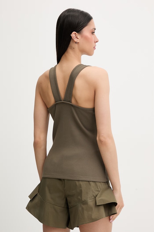 Odzież Liu Jo top plażowy damski VA6122.J4822 zielony