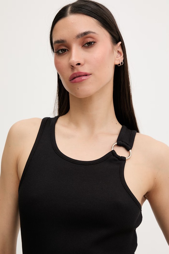 Liu Jo top plażowy damski czarny VA6122.J4822