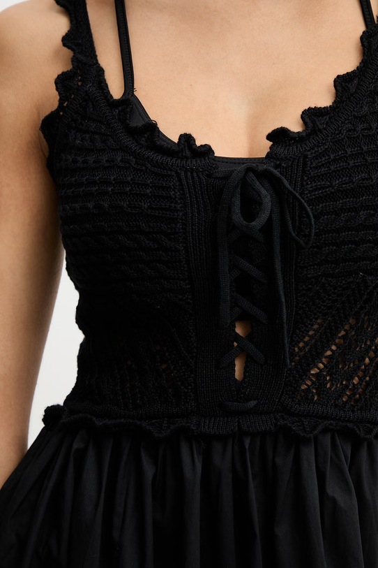 Liu Jo sukienka plażowa damska VA6130.TS125 czarny