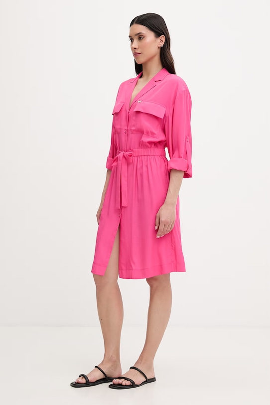 Liu Jo sukienka plażowa damska VA6137.T2920 różowy SS26