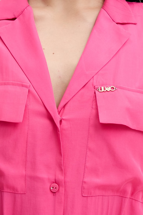 Liu Jo sukienka plażowa damska VA6137.T2920 różowy