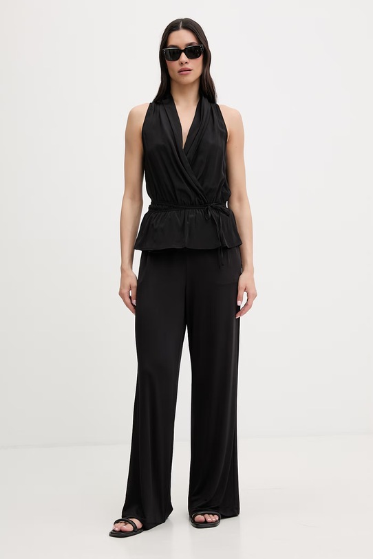 Liu Jo Top plażowy damski VA6146.T2920 czarny SS26