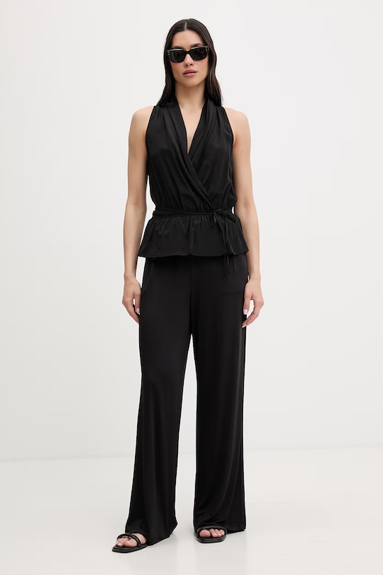 Liu Jo Top plażowy damski VA6146.T2920 czarny SS26