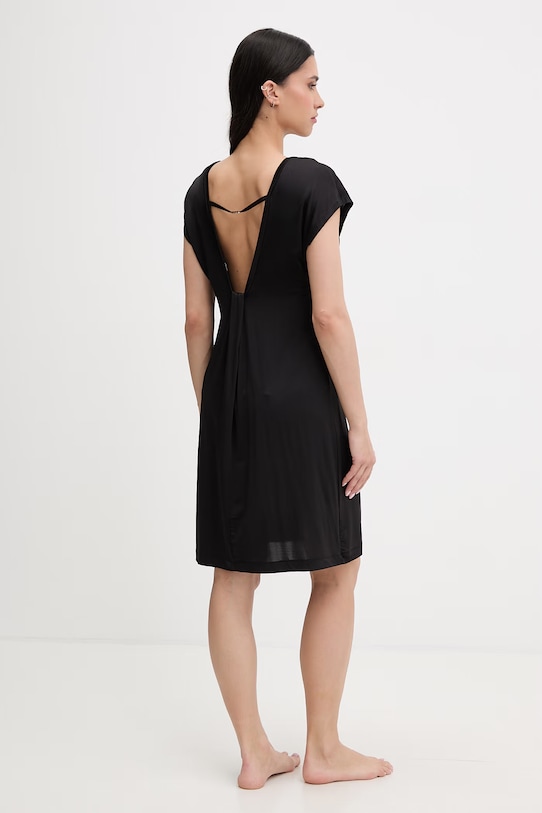 Odzież Liu Jo sukienka letnia z wiskozy VA6159.J3888 czarny