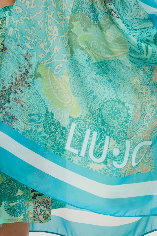 Liu Jo narzutka plażowa damska VA6160.T4902 turkusowy