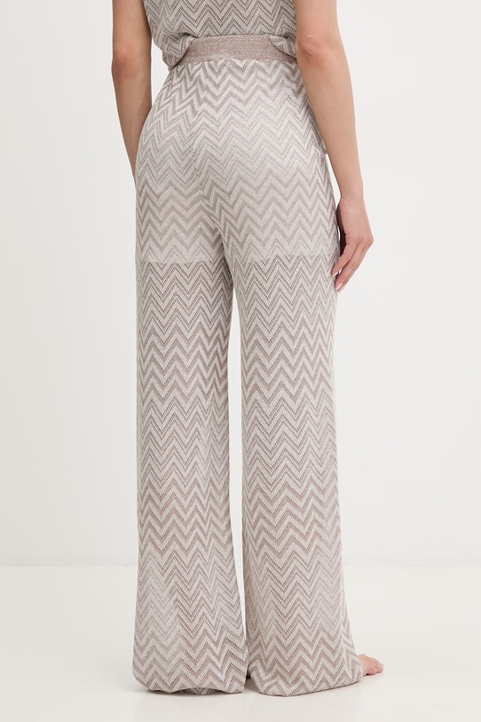 Odzież Liu Jo spodnie plażowe damskie VA6176.J3878 beżowy