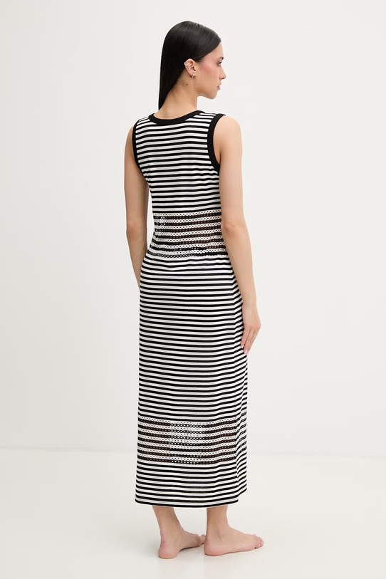 Liu Jo sukienka plażowa damska VA6198.J3908 czarny SS26