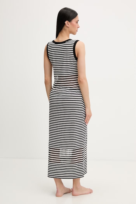 Liu Jo sukienka plażowa damska VA6198.J3908 czarny SS26