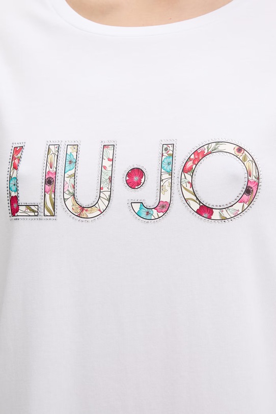 Liu Jo sukienka plażowa damska biały VA6212.JS003