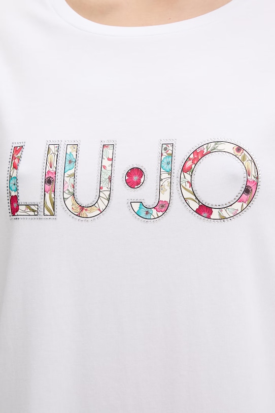 Liu Jo sukienka plażowa damska biały VA6212.JS003