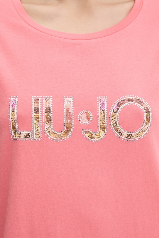 Liu Jo plážové šaty dámske ružová VA6212.JS003