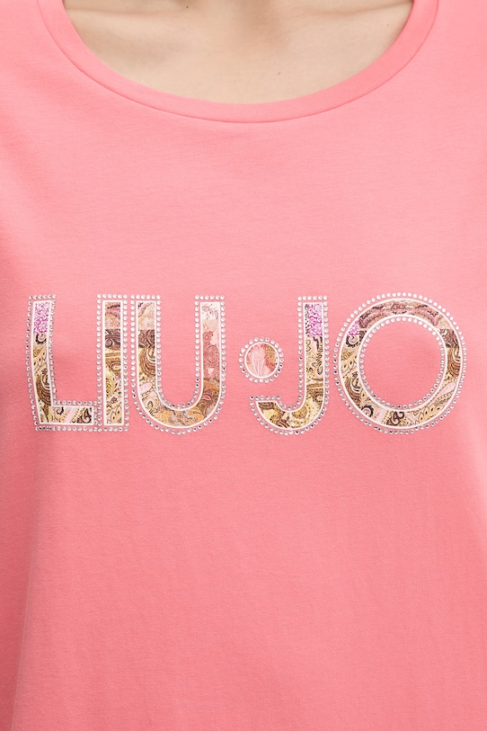 Liu Jo plážové šaty dámske ružová VA6212.JS003