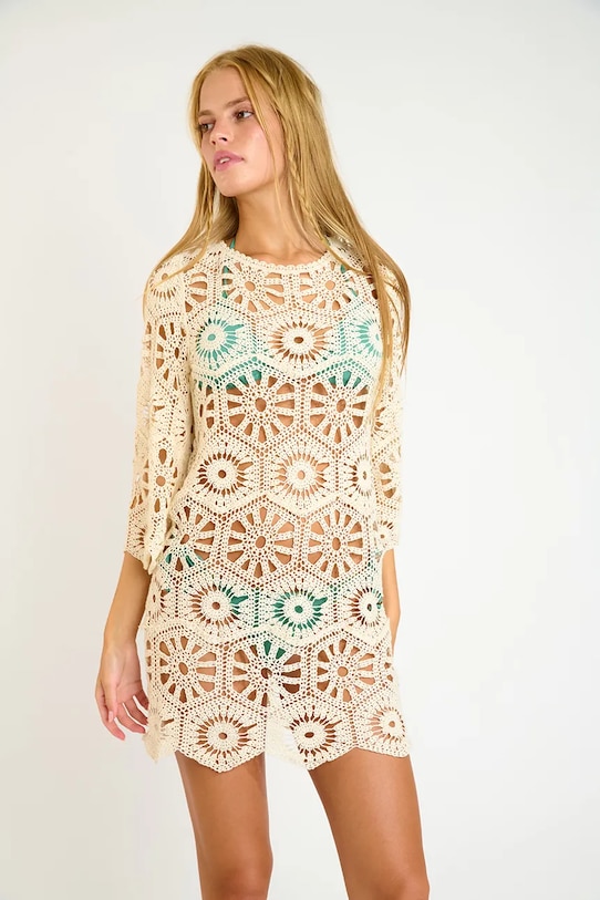 Banana Moon női tengerparti ruha Mishka MISHKA.SUNLIGHT bézs