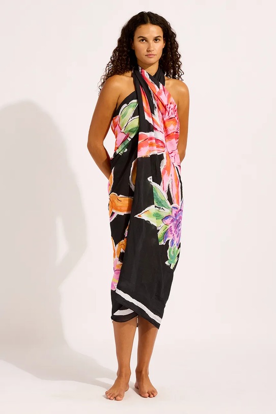 Seafolly plážová sukně dámská Hothouse Floral Sarong 55627.SG