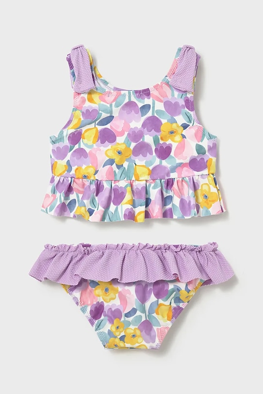 Παιδικό μαγιό δύο τεμαχίων Mayoral 1655.4P.Baby.PPY2 μωβ SS26