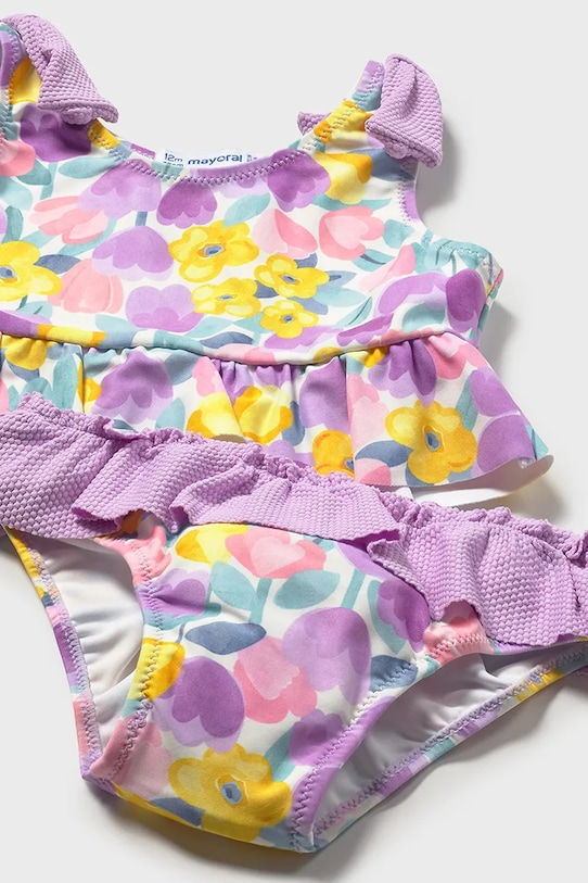 Κοριτσίστικα Παιδικό μαγιό δύο τεμαχίων Mayoral 1655.4P.Baby.PPY2 μωβ