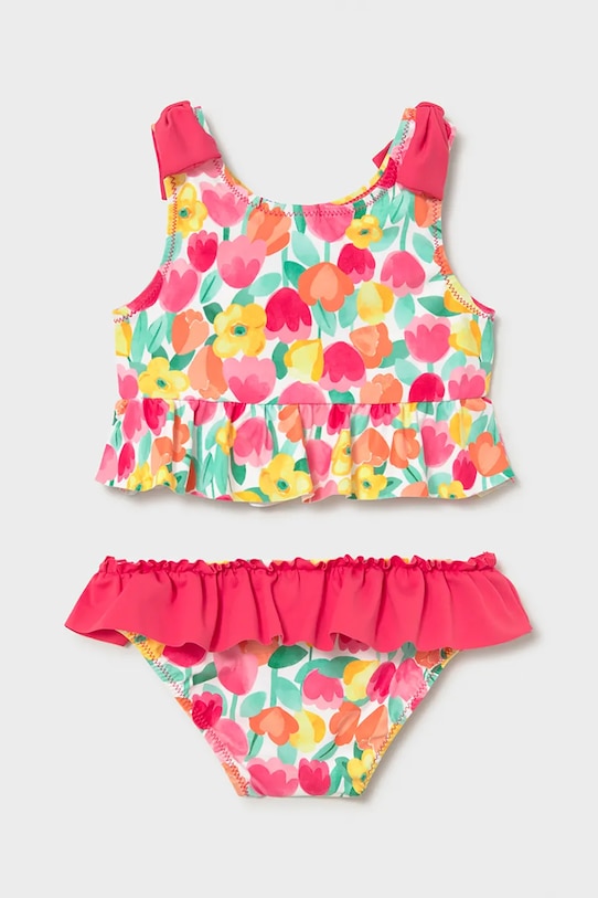 Mayoral dwuczęściowy strój kąpielowy dziecięcy 1655.4P.Baby.PPY2 różowy SS26