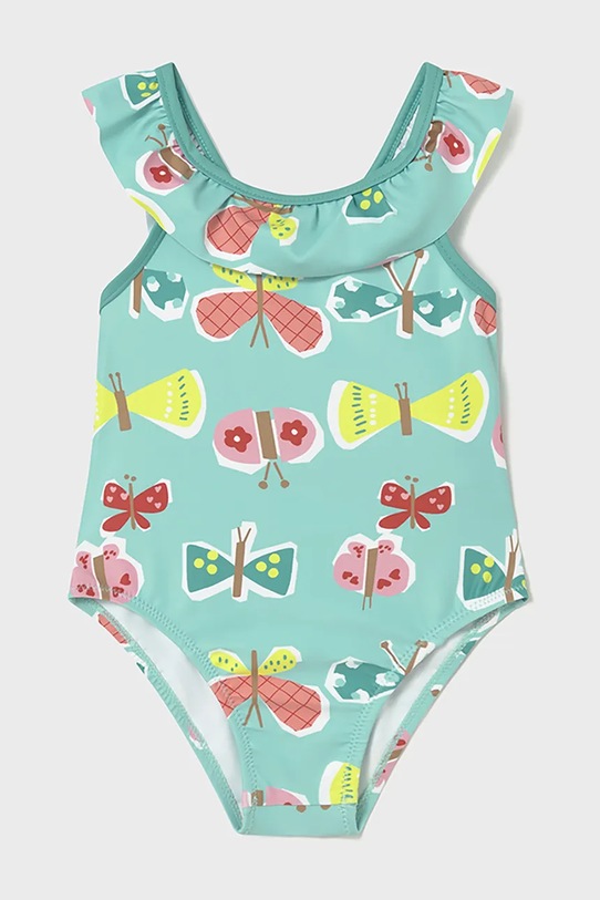 Mayoral jednoczęściowy strój kąpielowy dziecięcy miękka turkusowy 1754.4N.Baby.PPY2
