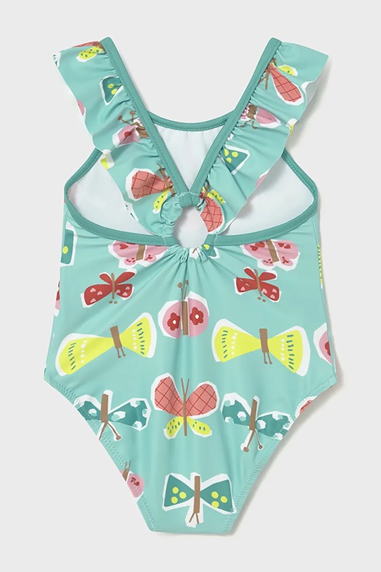 Mayoral jednoczęściowy strój kąpielowy dziecięcy 1754.4N.Baby.PPY2 turkusowy SS26