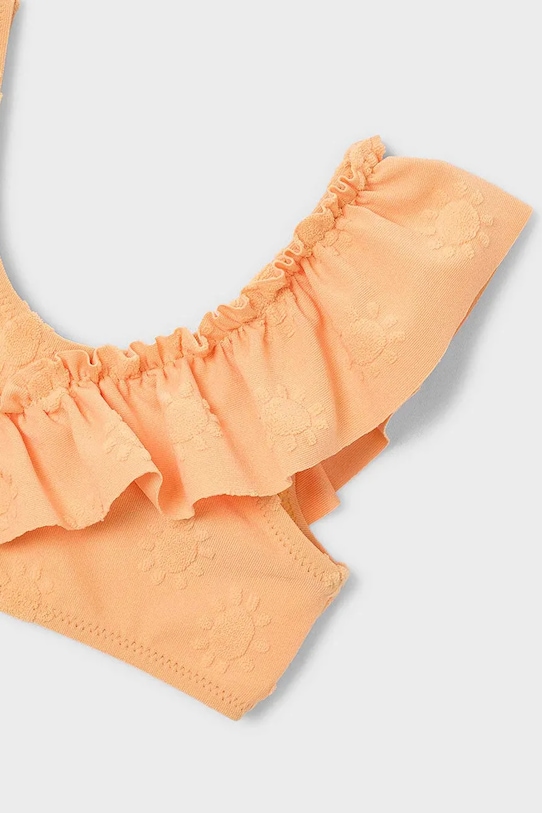 Dziewczynka Mayoral dwuczęściowy strój kąpielowy dziecięcy 3733.6L.Mini.PPY2 pomarańczowy