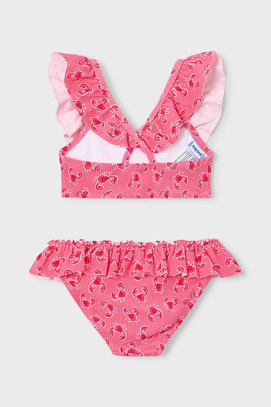 Παιδικό μαγιό δύο τεμαχίων Mayoral 3734.6N.Mini.PPY2 ροζ SS26