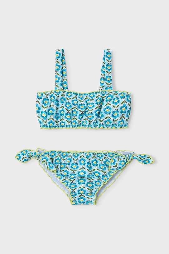 Mayoral dwuczęściowy strój kąpielowy dziecięcy komplet niebieski 3735.6P.Mini.PPY2