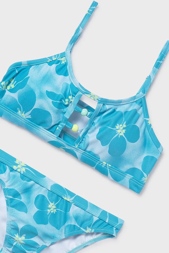 Dziewczynka Mayoral dwuczęściowy strój kąpielowy dziecięcy 6774.8H.Junior.PPY2 niebieski