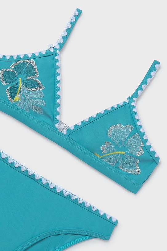 Dziewczynka Mayoral dwuczęściowy strój kąpielowy dziecięcy 6775.8K.Junior.PPY2 niebieski