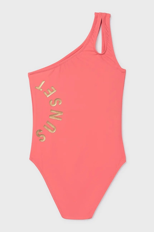 Mayoral jednoczęściowy strój kąpielowy dziecięcy 6778.8K.Junior.PPY2 pomarańczowy SS26