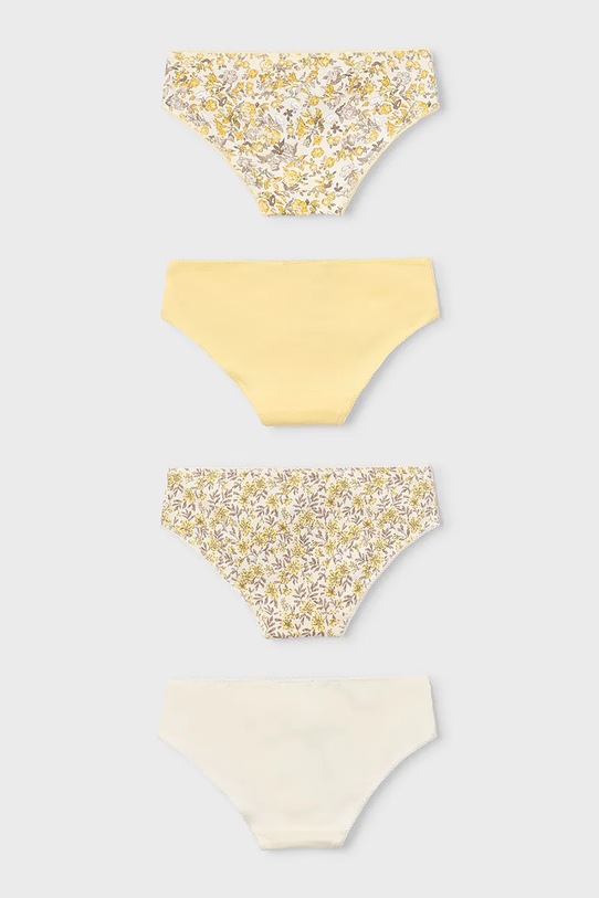 Mayoral figi dziecięce 4-pack 10174.6E.Mini.PPY2 żółty SS26