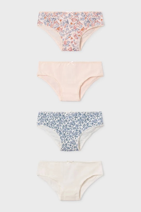 Mayoral gyerek bugyi 4 db mintás narancssárga 10174.6E.Mini.PPY2