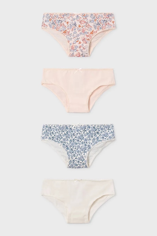 Mayoral gyerek bugyi 4 db mintás narancssárga 10174.6E.Mini.PPY2