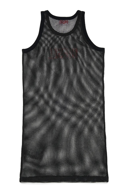 Dětské plážové šaty Diesel MCURTS SW COVER-UPS J02735.KYA1D černá SS26