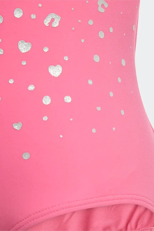 Ολόσωμο παιδικό μαγιό adidas Performance ροζ JW2498