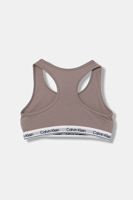 Calvin Klein Underwear biustonosz dziecięcy bawełniany z elastanem 2-pack biały G80G800742.PPY2