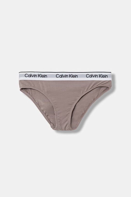 Dziewczynka Calvin Klein Underwear figi dziecięce bawełniane z elastanem 2-pack G80G800726.PPY2 biały