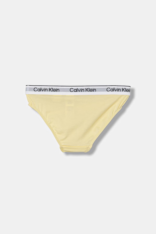 Calvin Klein Underwear figi damskie bawełniane z elastanem 3-pack G80G800728.PPY2