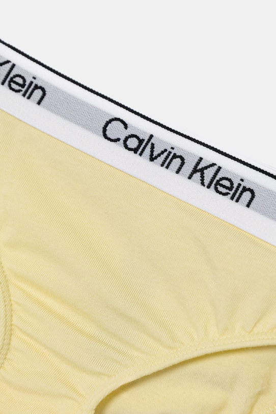 Calvin Klein Underwear figi damskie bawełniane z elastanem 3-pack G80G800728.PPY2