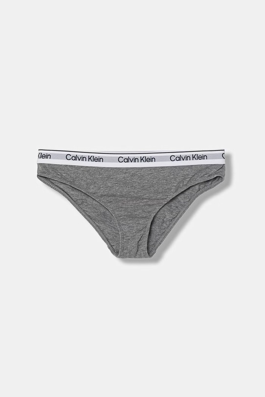 Calvin Klein Underwear chiloți pentru femei, din bumbac cu elastan pachet de 3 G80G800728.PPY2 gri SS26