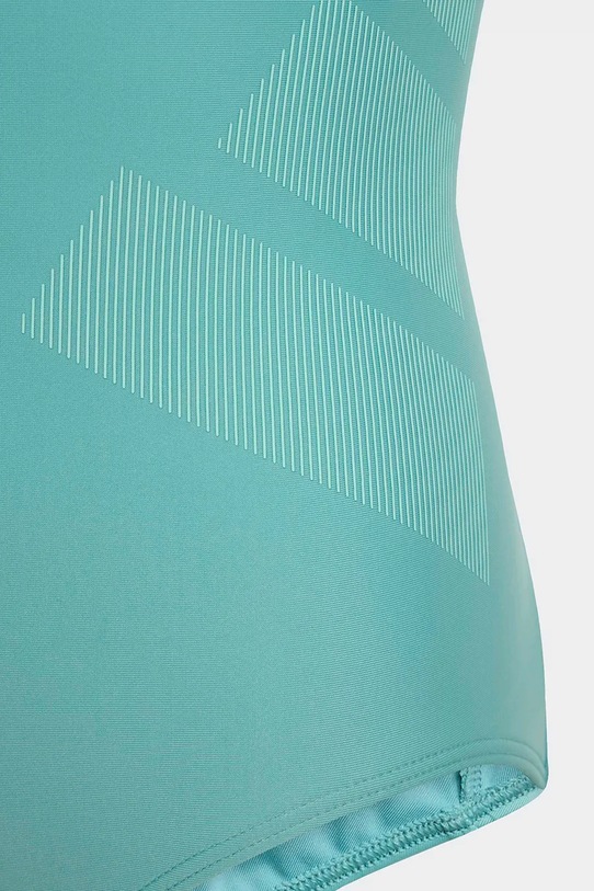 adidas Performance jednoczęściowy strój kąpielowy dziecięcy turkusowy KC6830