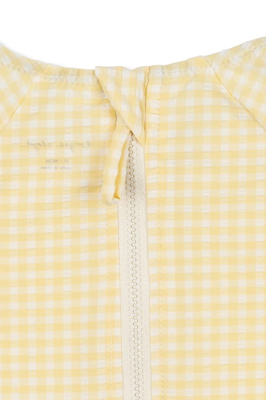 Κοριτσίστικα Ολόσωμο παιδικό μαγιό Konges Sløjd ETTA LS SWIMSUIT KS104786.PPY2 κίτρινο