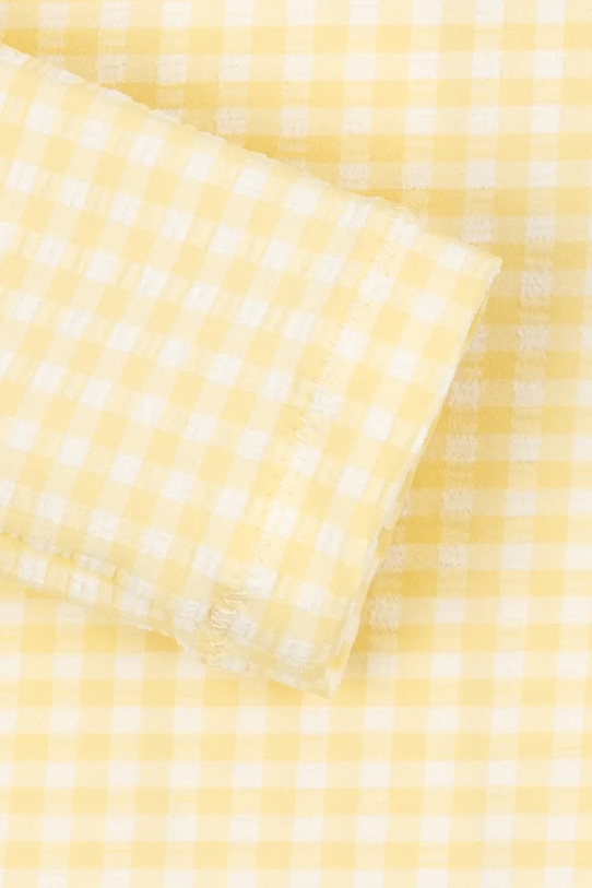 Ολόσωμο παιδικό μαγιό Konges Sløjd ETTA LS SWIMSUIT κίτρινο KS104786.PPY2