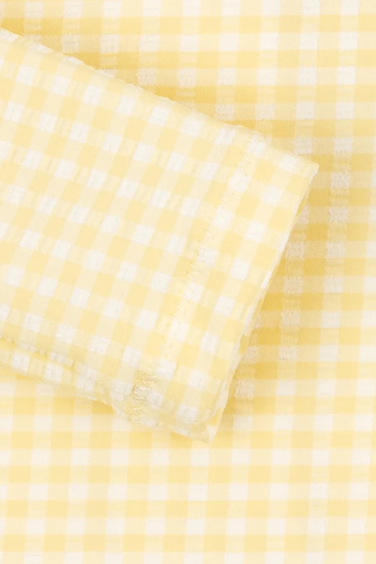 Ολόσωμο παιδικό μαγιό Konges Sløjd ETTA LS SWIMSUIT κίτρινο KS104786.PPY2