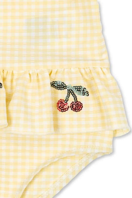 Ολόσωμο παιδικό μαγιό Konges Sløjd ETTA SWIMSUIT κίτρινο KS104790.PPY2