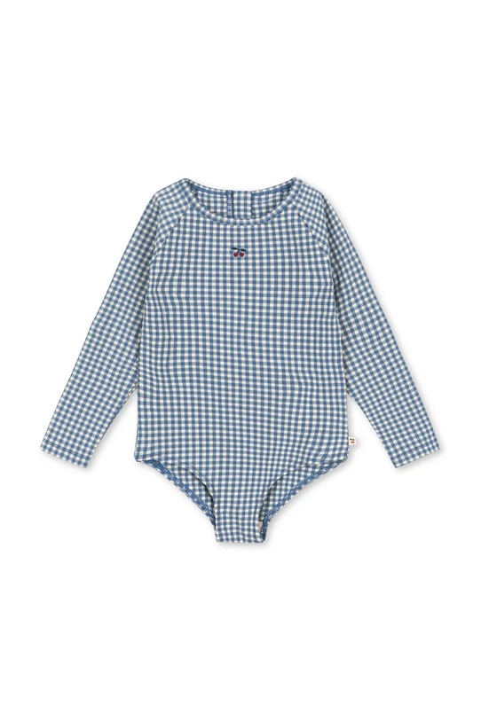 Konges Sløjd jednoczęściowy strój kąpielowy dziecięcy FRESIA LS SWIMSUIT GRS miękka niebieski KS104832.PPY2