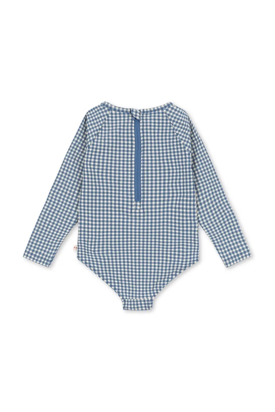 Konges Sløjd jednoczęściowy strój kąpielowy dziecięcy FRESIA LS SWIMSUIT GRS KS104832.PPY2 niebieski SS26